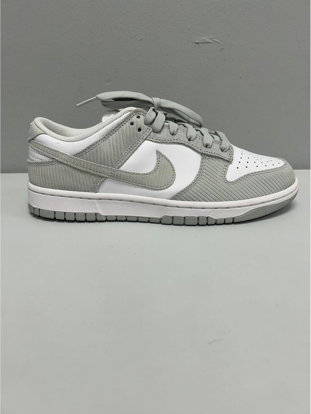 Nike Dunk Low Corduroy Grey White Sneakers